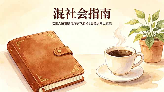 付费文章：混社会指南，吃透人情世故与竞争本质，实现稳步向上发展-无畏轻创