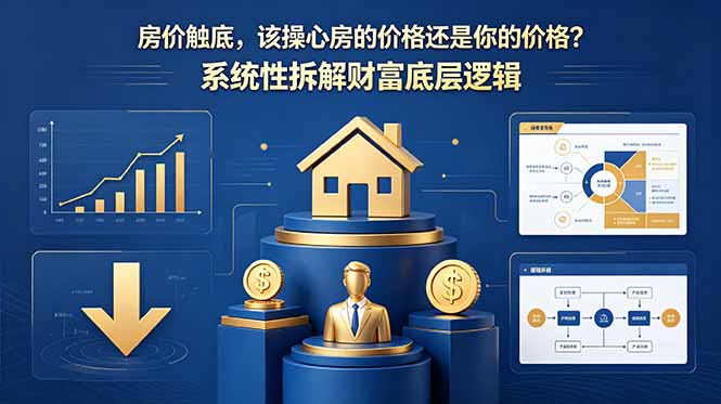 付费文章：房价触底，该操心房的价格还是你的价格？系统性拆解财富底层逻辑-无畏轻创