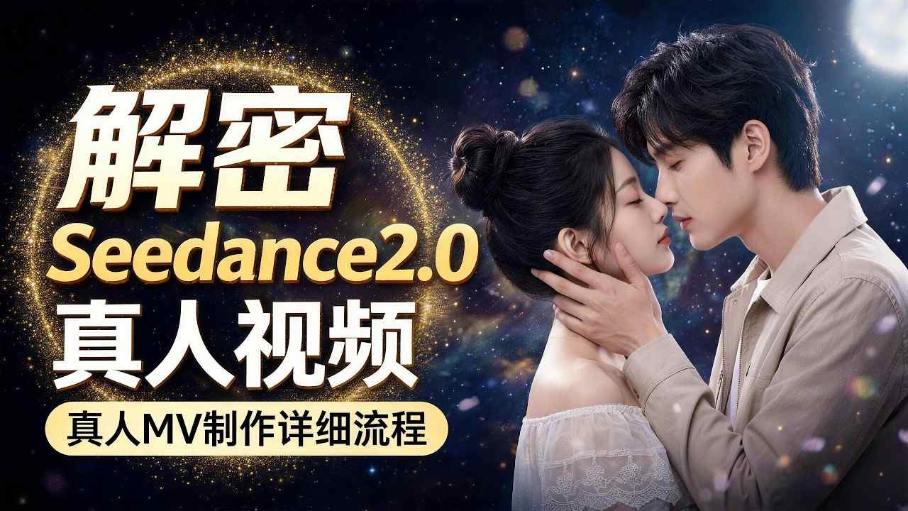 Seedance 2.0解密教程：零基础制作真人MV全流程-无畏轻创