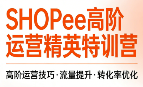 梦凡老师·Shopee虾皮高阶运营课程(更新5月)-无畏轻创
