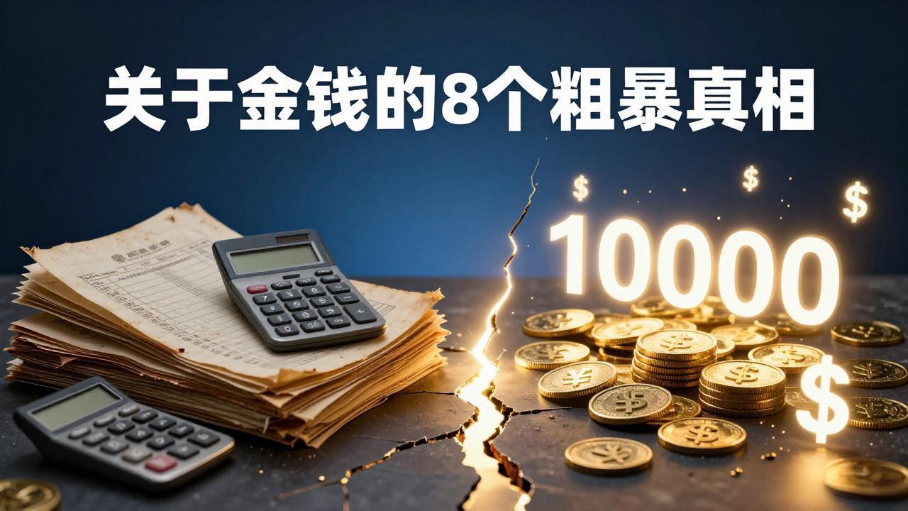 付费文章：关于金钱的 8 个粗暴真相，彻底重塑你的赚钱思维与财富认知-无畏轻创