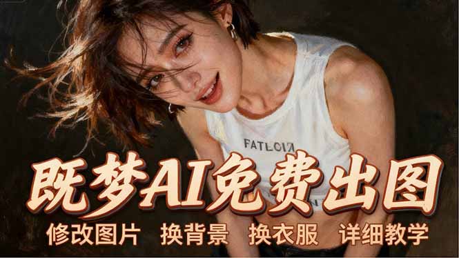 即梦AI全功能实战课：出图、换背景、照片动起来、唱歌说话，Seedance2.0全教学-无畏轻创