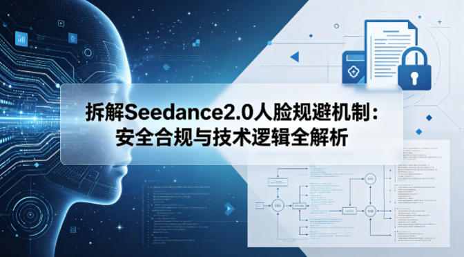 拆解Seedance2.0人脸规避机制：安全合规与技术逻辑全解析-无畏轻创