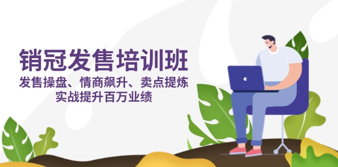 （14203期）销冠 发售培训班：发售 操盘+情商 飙升+卖点 提炼，实战提升百万业绩-无畏轻创